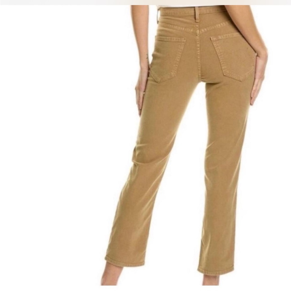 Mother straight leg Jeans The Tomcat Chalk it Up Khaki Size 27 Ankle Length